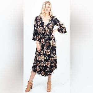Saltwater Luxe Liberty Floral Midi Dress